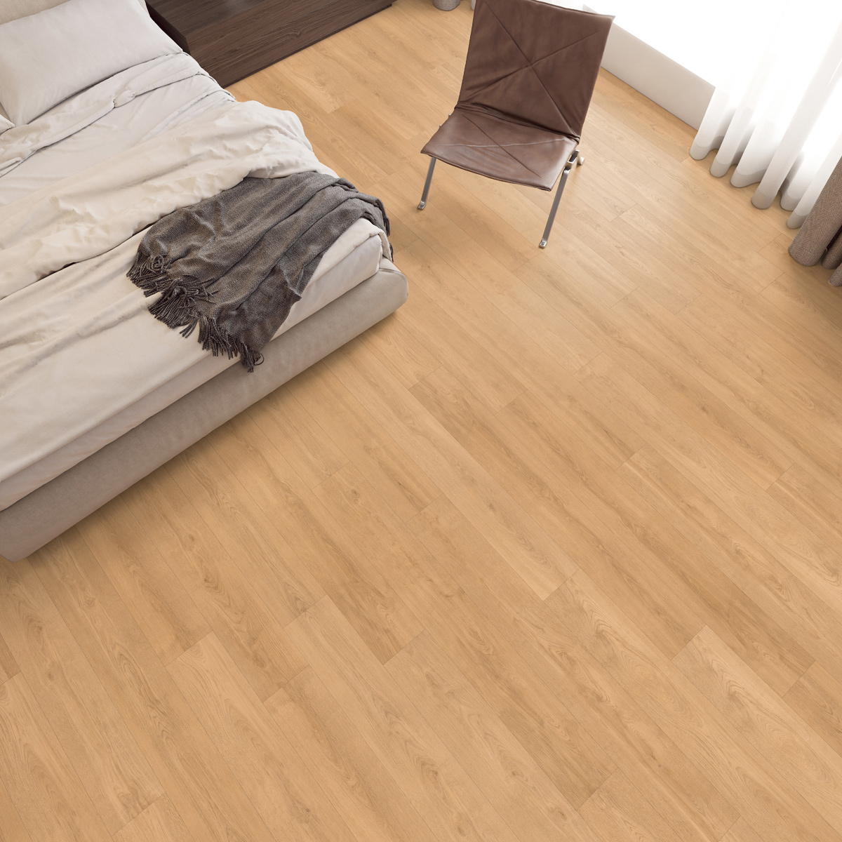 Ceramin PVC-free flooring - Dockside room scene