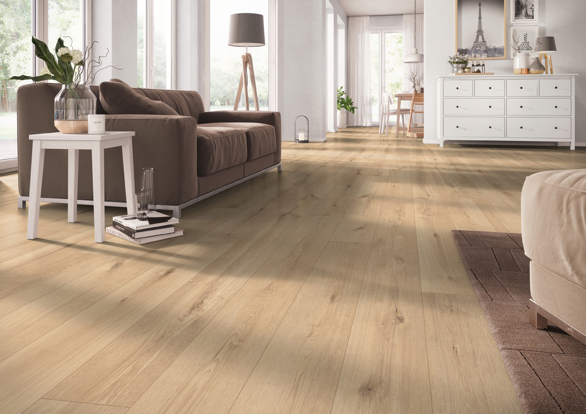 Ceramin PVC-free flooring - Melville room scene