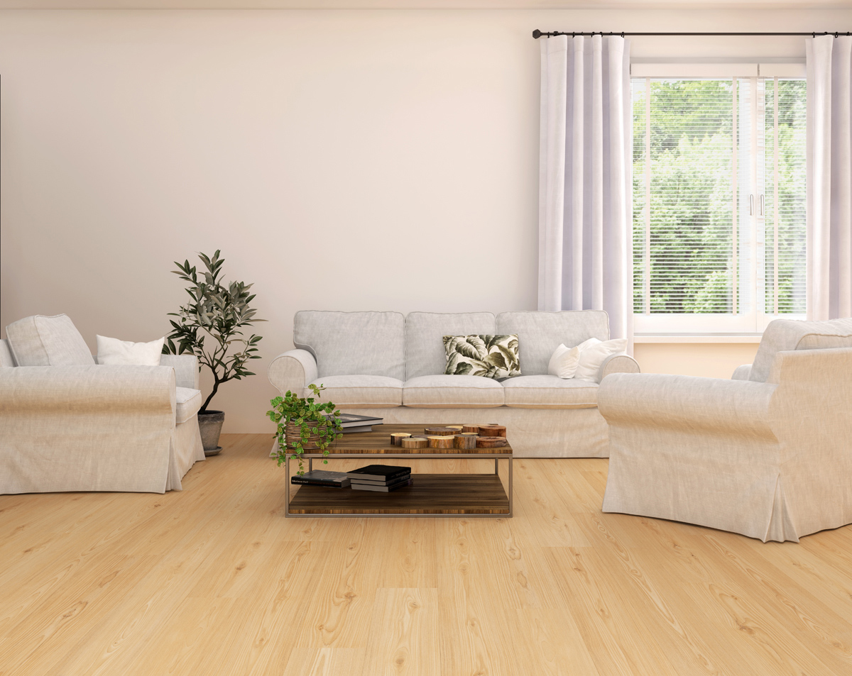 Ceramin PVC-free flooring - Brookeswood room scene
