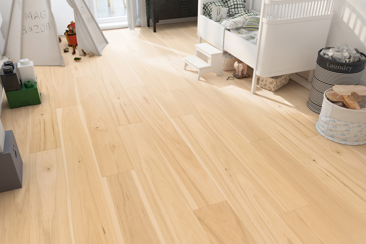 Ceramin PVC-free flooring - Saltspring room scene